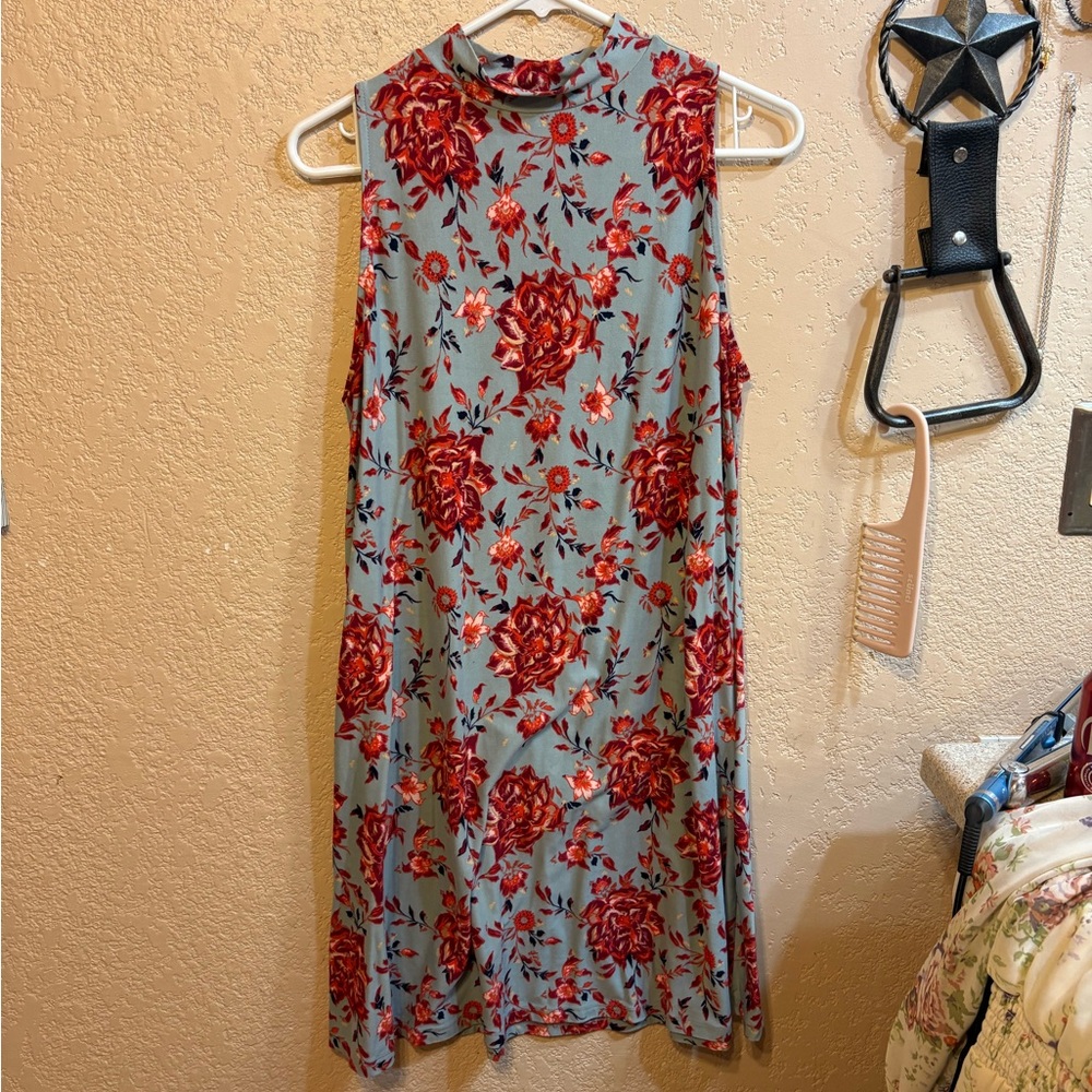 Floral Sleeveless Dress